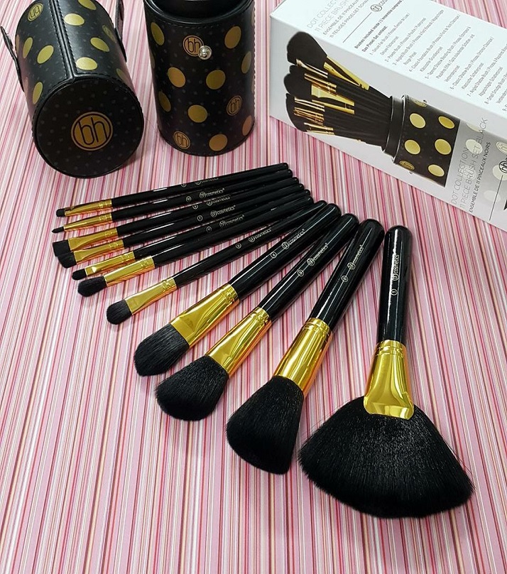 Professional Makeup Brush Set 11 Piece With Jar