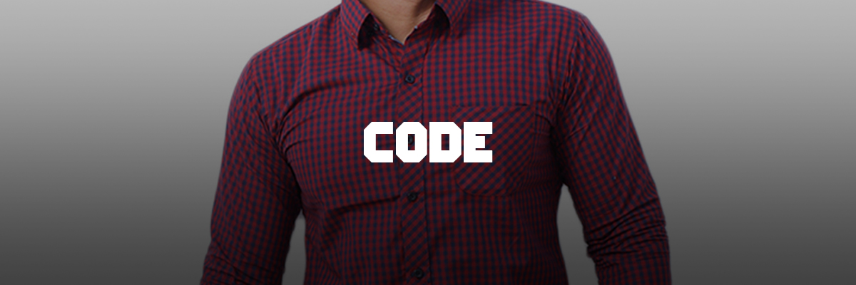 Code - store banner